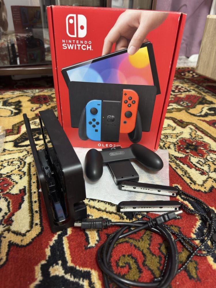 nintendo switch oled+256+ігри