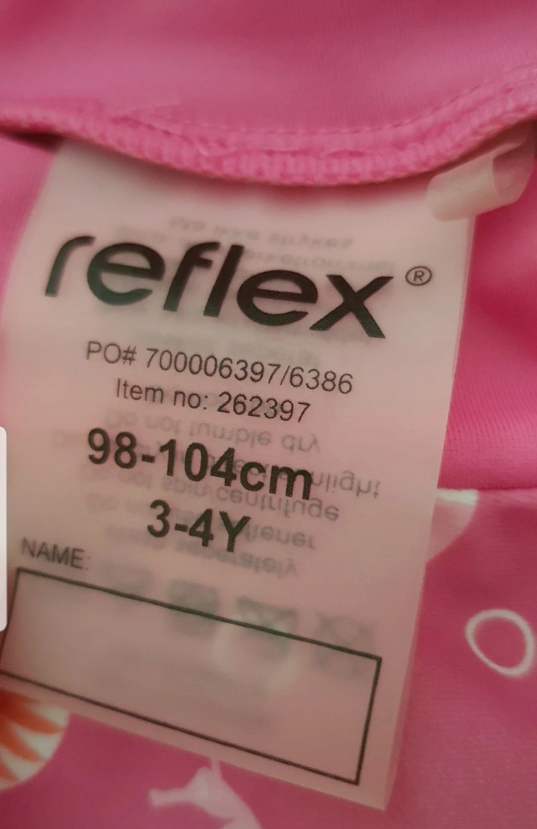Koszulka do pływania Reflex 98/104