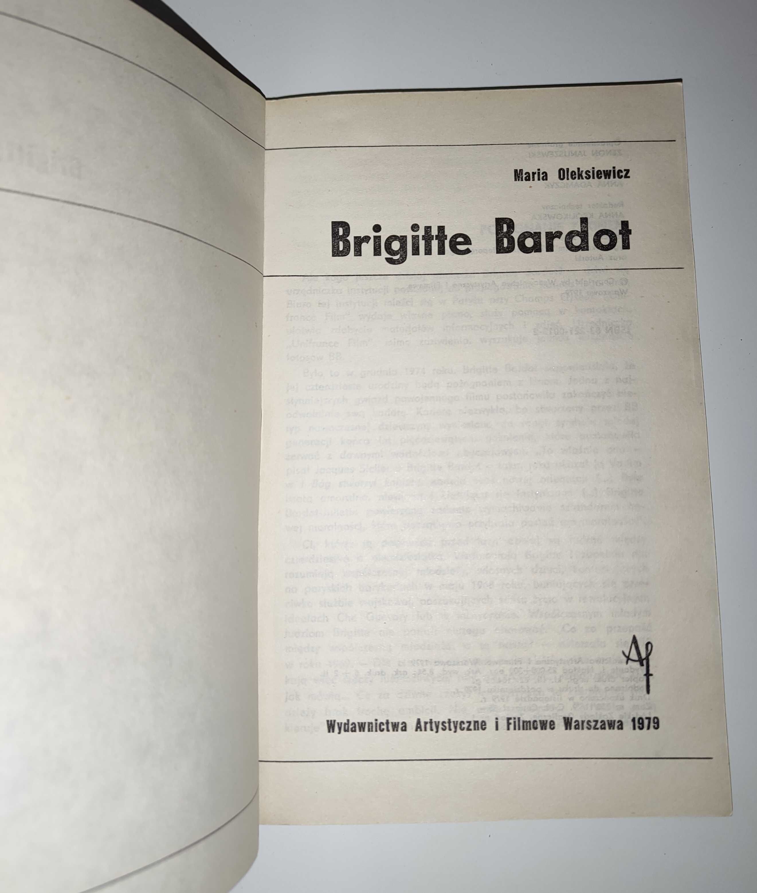 Brigitte Bardot Maria Oleksiewicz 1979