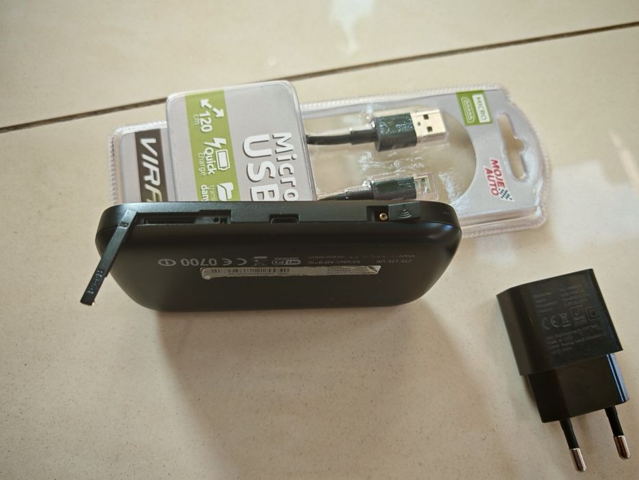 Zte Router mobilny modem LTE na kartę SIM wejście na antenę 4G mifi