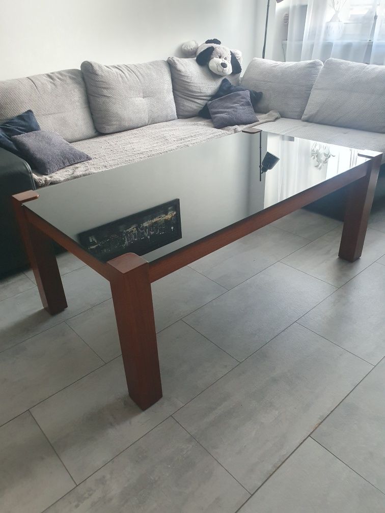 Stół kawowy ława stol szklany stolik szklany 130x70cm
