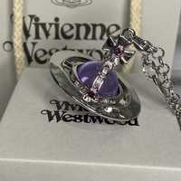 Vivienne westwood small purple 20mm orb, вивьен вествуд орб, кулон