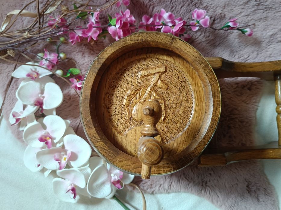 Beczka dębowa beczułka na alkohol bimber