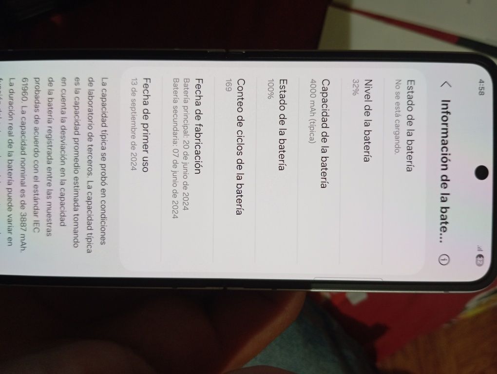 Galaxy Z flip 6 como nuevo