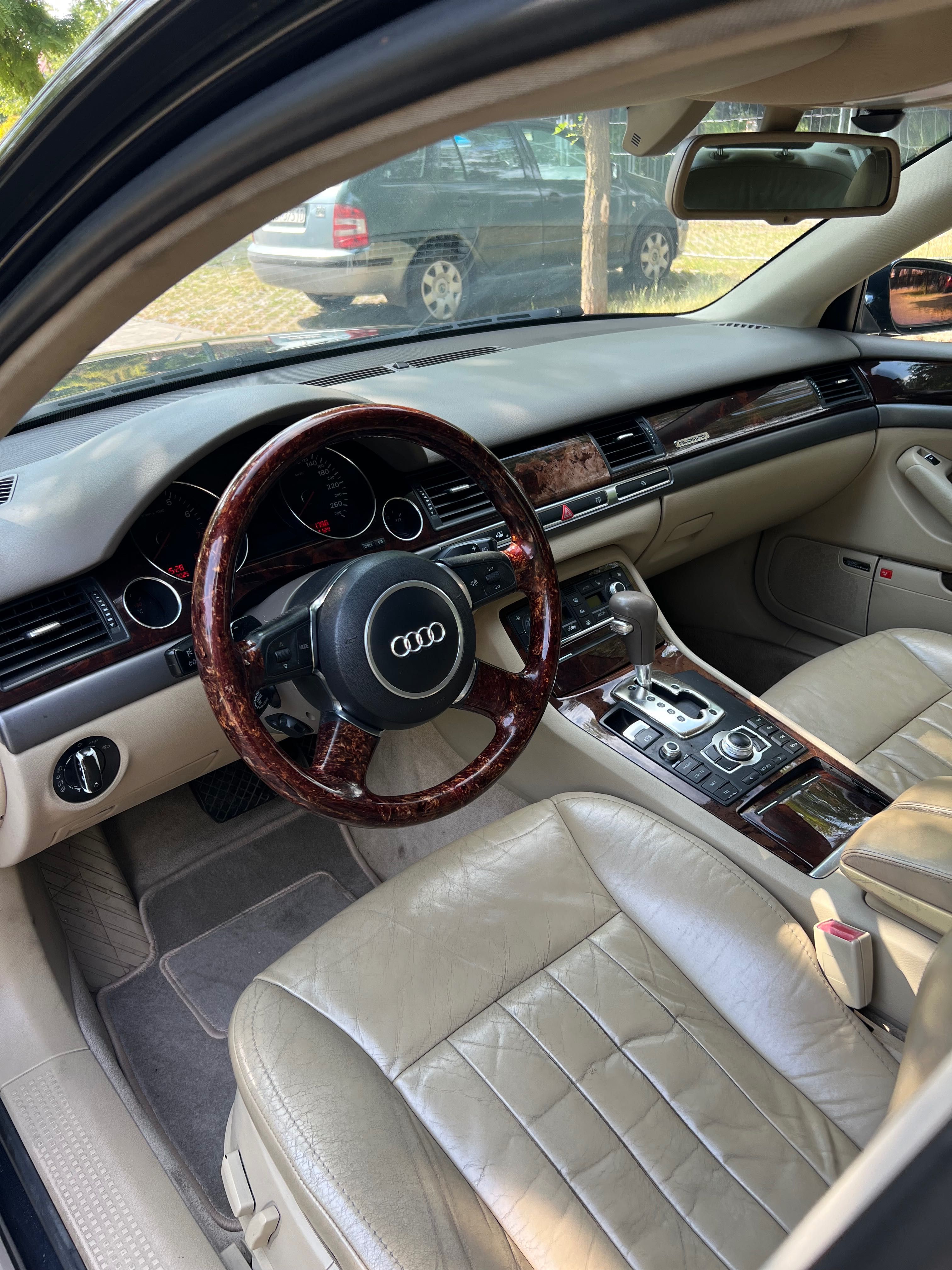 Audi A8 D3 LPG automat skóry