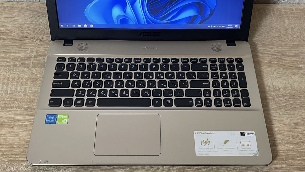 Ноутбук Asus VivoBook Max F541N / 4 ядра / Nvidia GeForce 810M / SSD
