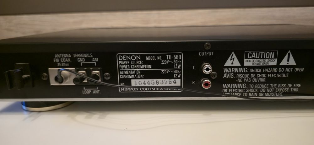 Denon TU 560 tuner