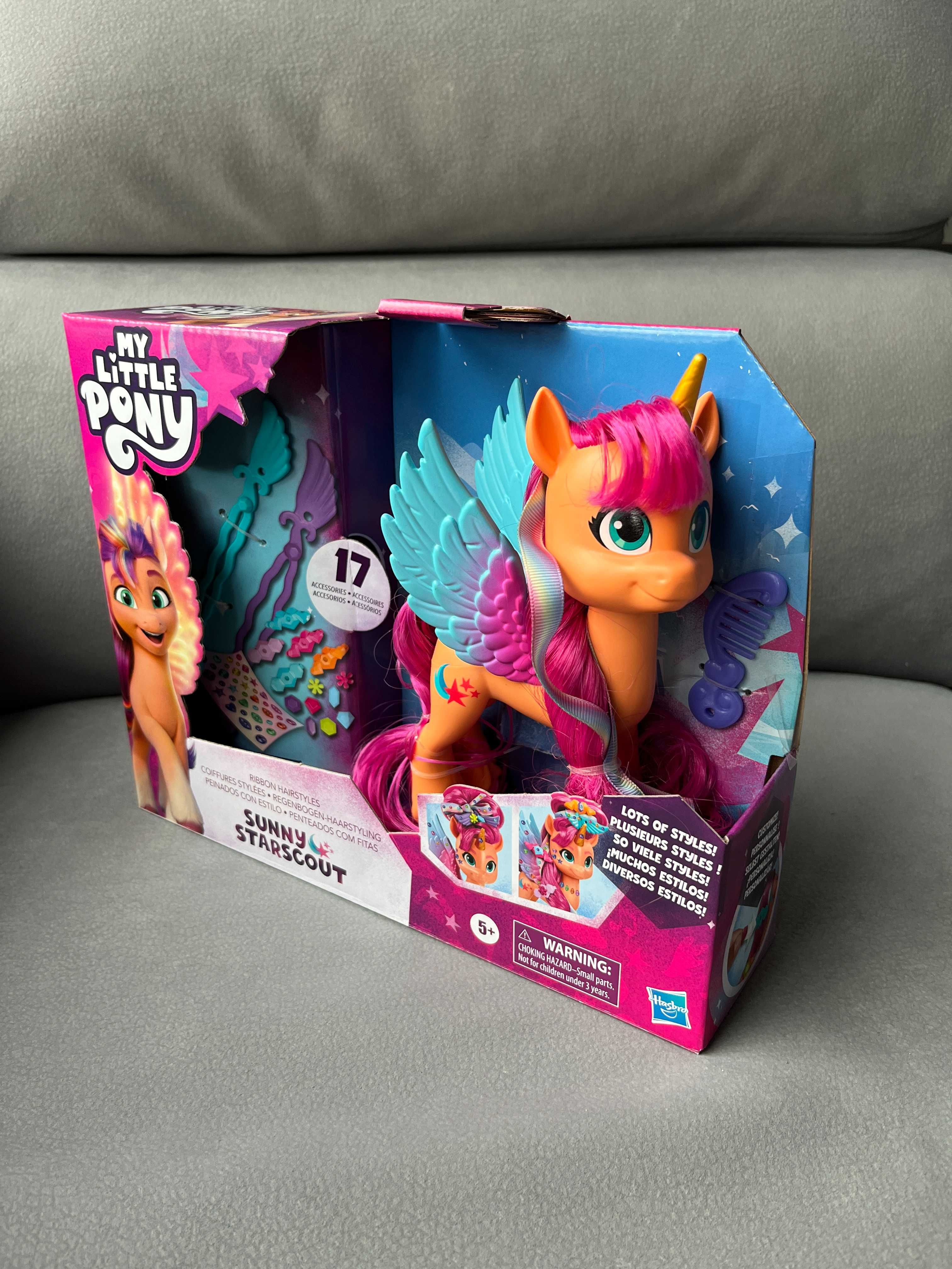 Hasbro Figurka My Little Pony Sunny Starscout + 17 akcesoriów prezent