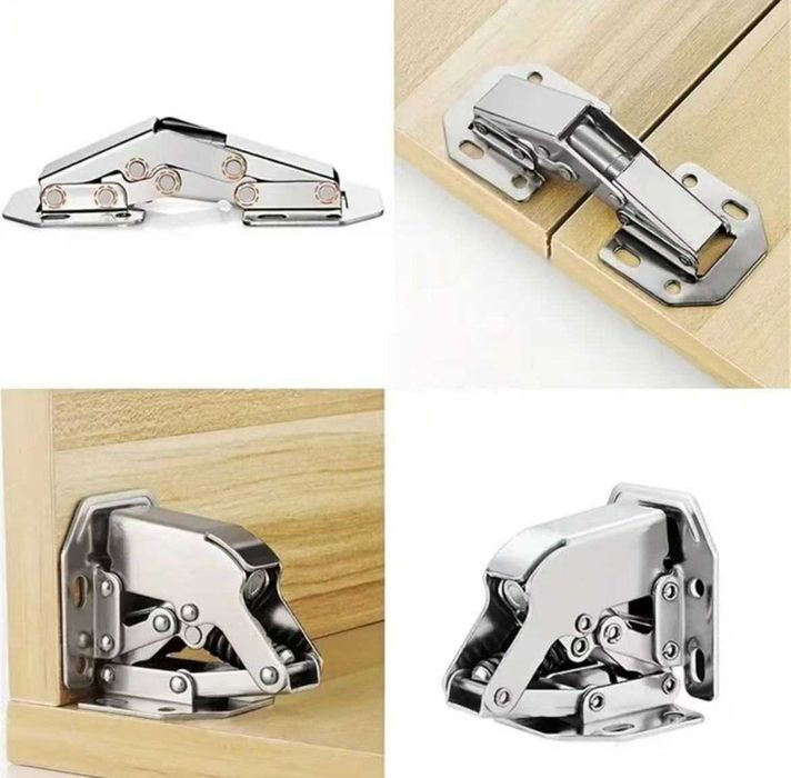 2 szt. Cabinet hinges,Easy-to-install hinges.*Łatwe w montażu zawiasy.