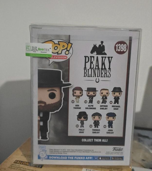 funko Alfie Solomons autografado pelo Tom Hardy