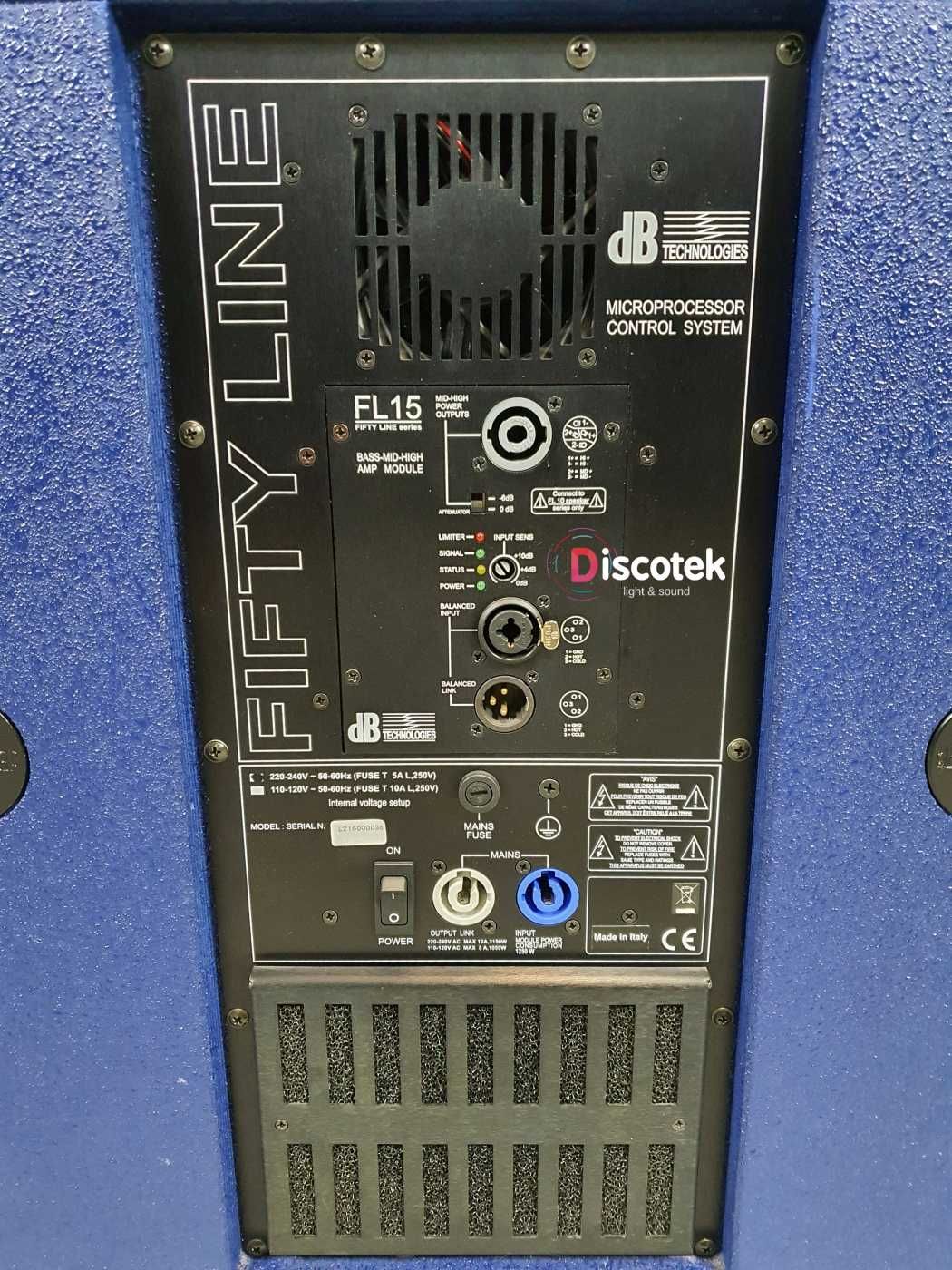 dB Technologies FIFTYLINE | FL10+ FL15 | Unikat |
