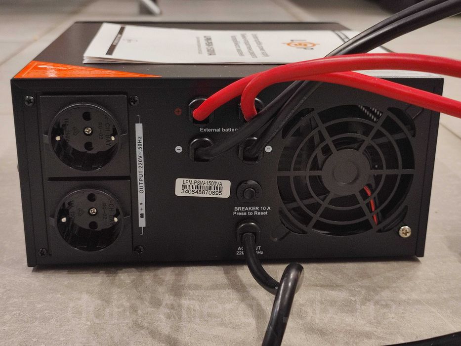 Лучший комплект автономного питания ИБП 1050W 12V + Акумулятор LiFePO4