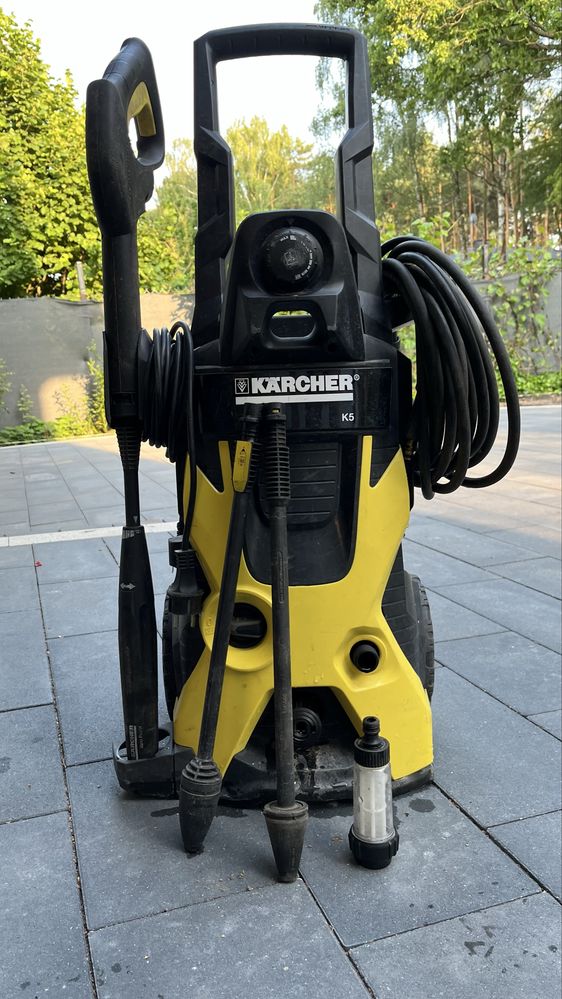 Myjka cisnieniowa Karcher K5 + szczotka do kostki