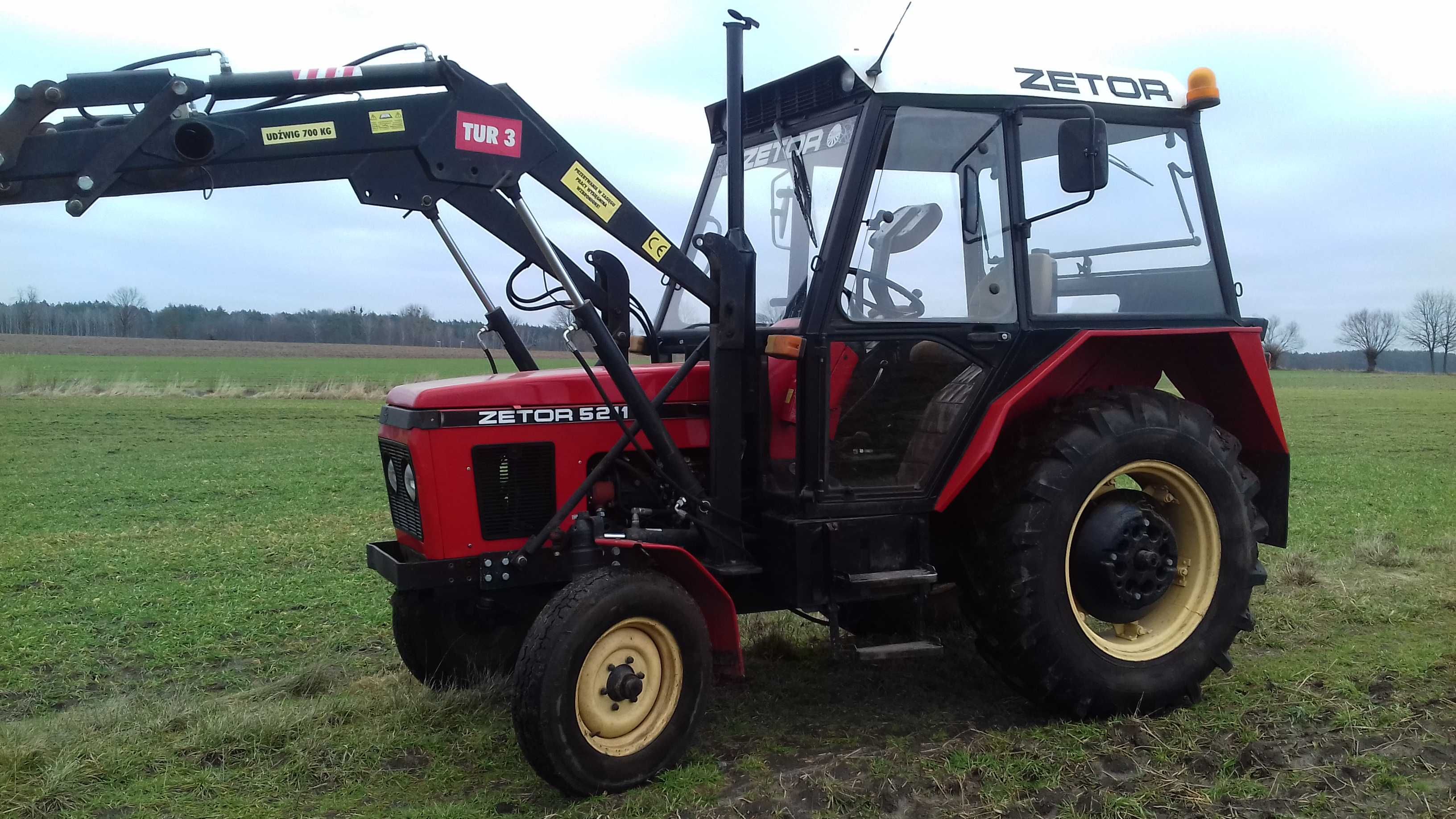 Zetor 5211 wspomaganie ładowacz czołowy tur super stan zobacz warto