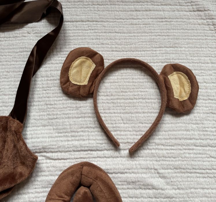 Kostium, stroj małpki dla dziewczynki