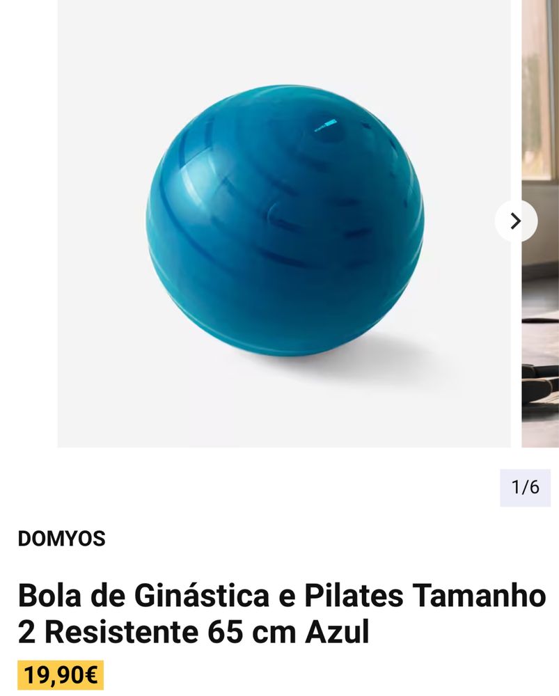 Bola de Pilates Domyos