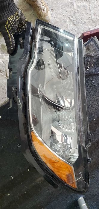 Фара передня ліва Jeep Compass 17 галоген, без кріплення тріснуте скло