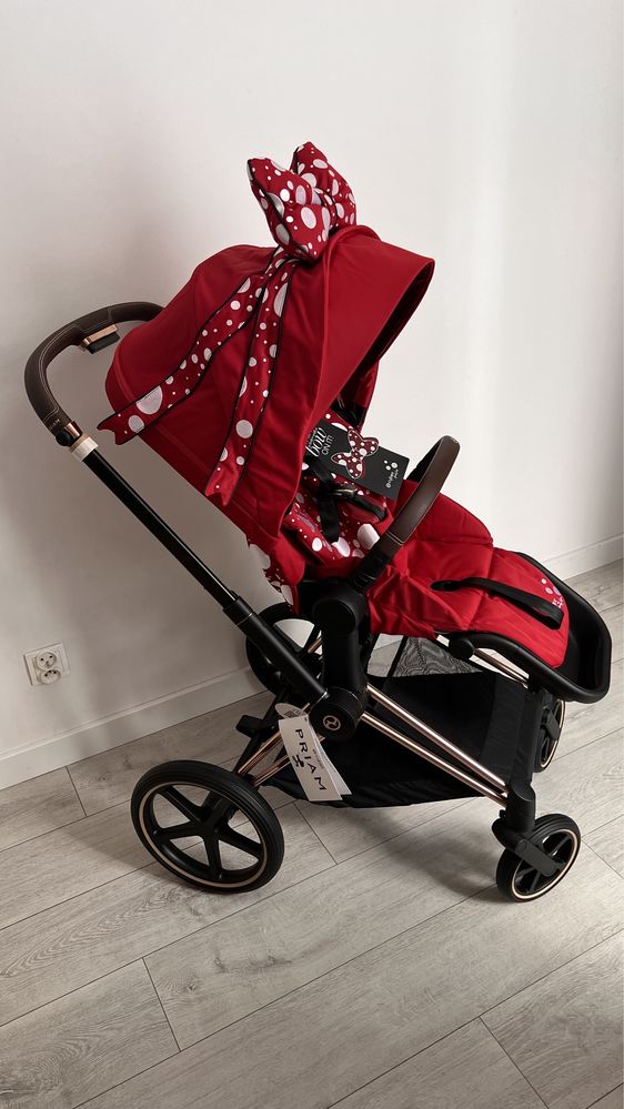 Tapicerka Cybex priam 4.0 Petticoat Red by Jeremy Scott