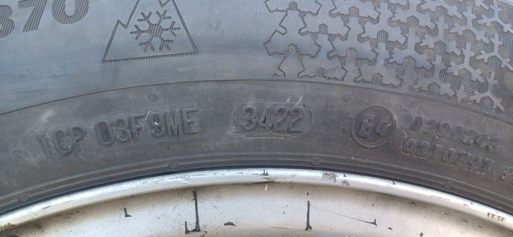 Opony Continental 205x55x16 z 2022 Roku