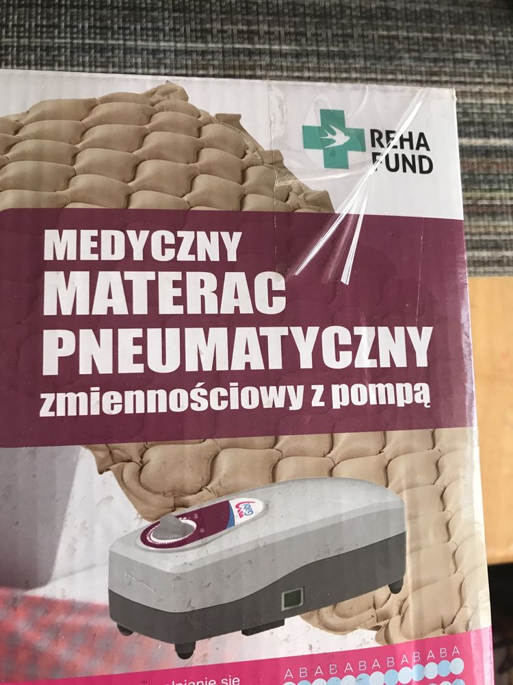 Materac p/odleżynowy z pompą Rehafund