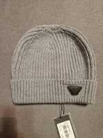 Emporio Armani czapka zimowa szara