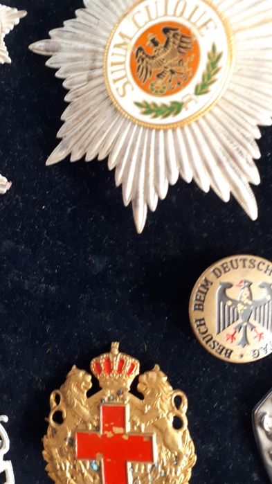 Różne odznaczenia niemieckie belgijskie ,