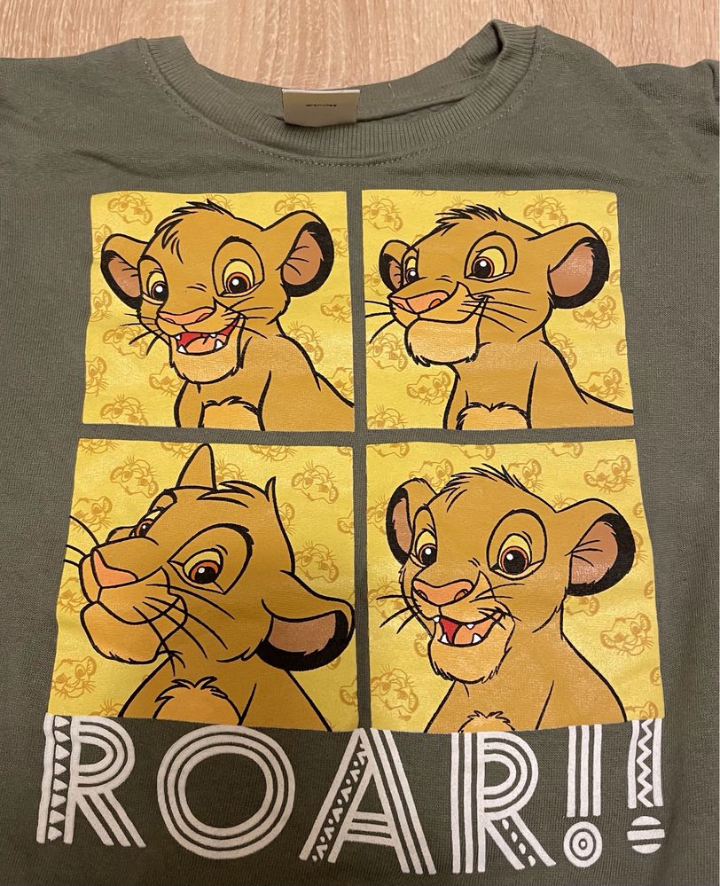 Bluza Disney z Simba 110/116