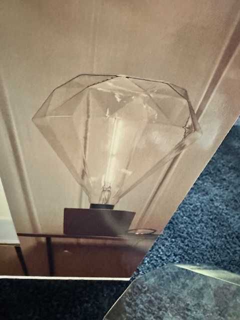 Philips LED żarówka XXL diament białe światło 400 lumen, szklana Nowa