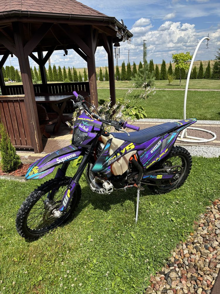 KTM xc 300 18r 36mth na tłoku