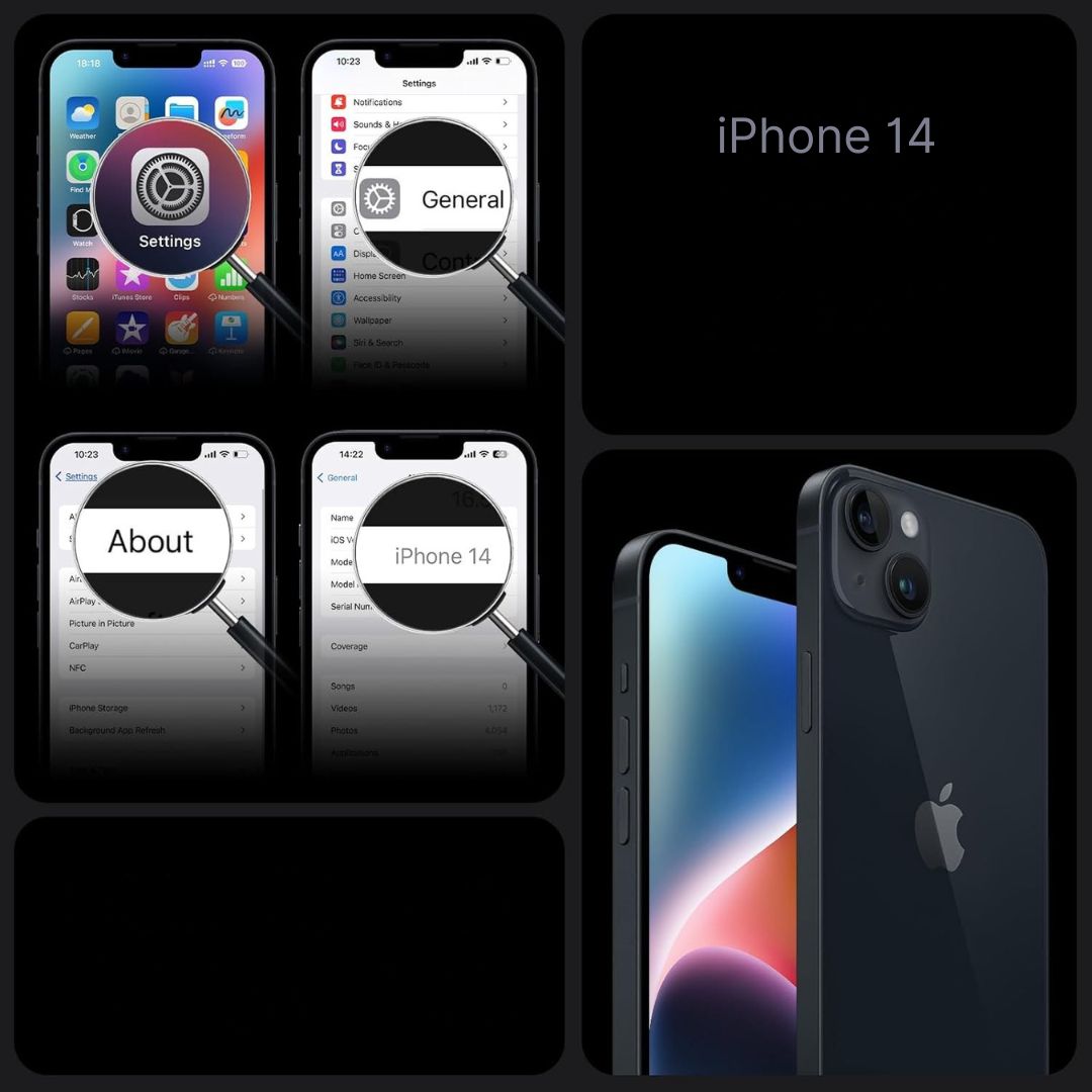 Zestaw 3w1 Etui czarne Plecki do iPhone 14 z Magsafe 2x szkło ochronne