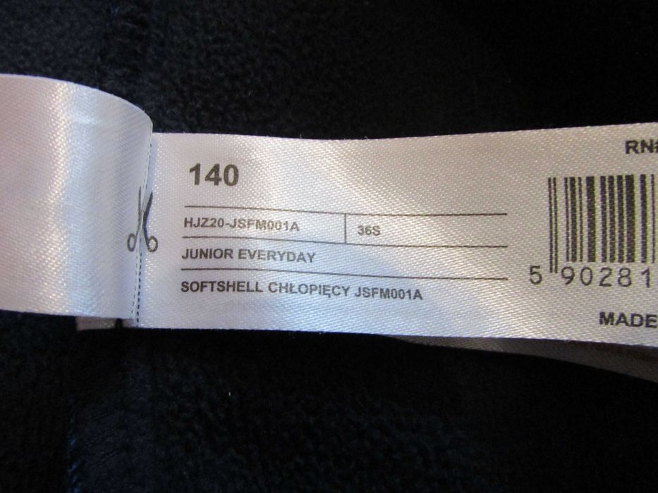 kurtka 4F rozm 140 trekkingowa górska niebieska
