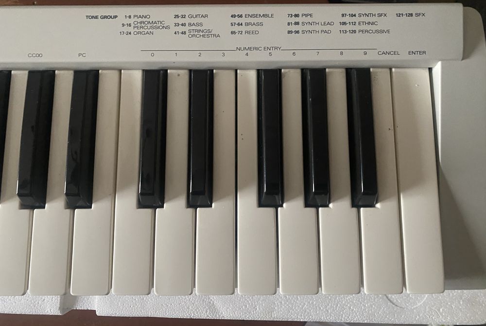 Teclado MIDI Roland PC180