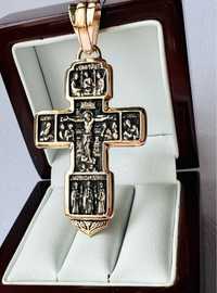 Акимовский крест золото с чернением 23,38 г