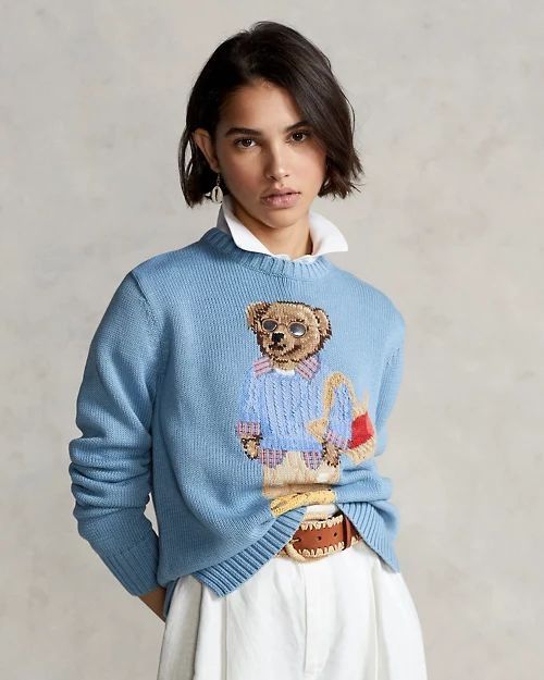 Джемпер Polo Ralph Lauren з ведмедиком оригінал светр пуловер свитер