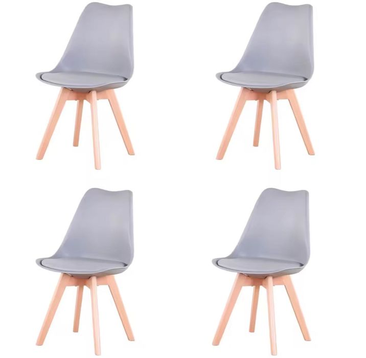 Стілець Kris бук з мʼяким сидінням 4шт