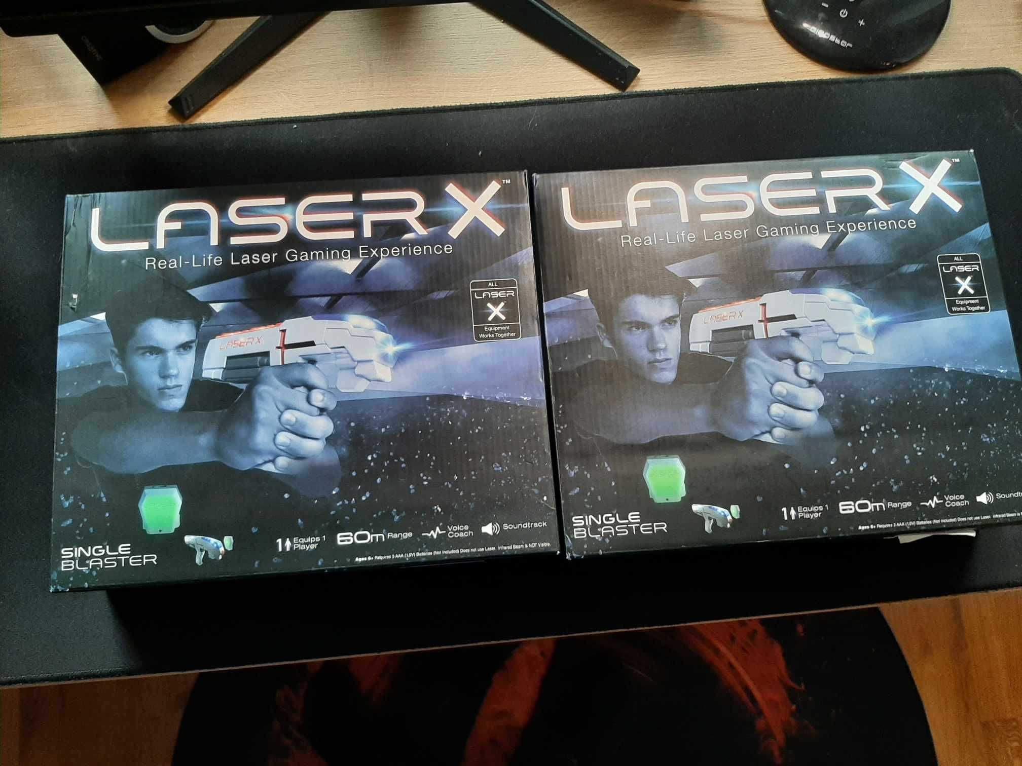 2 pistolety Laser-X na podczerwień