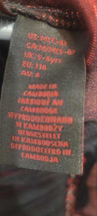 Kostium strój Hallowen karnawał witch wróżka 5-7 lat rozmiar 116