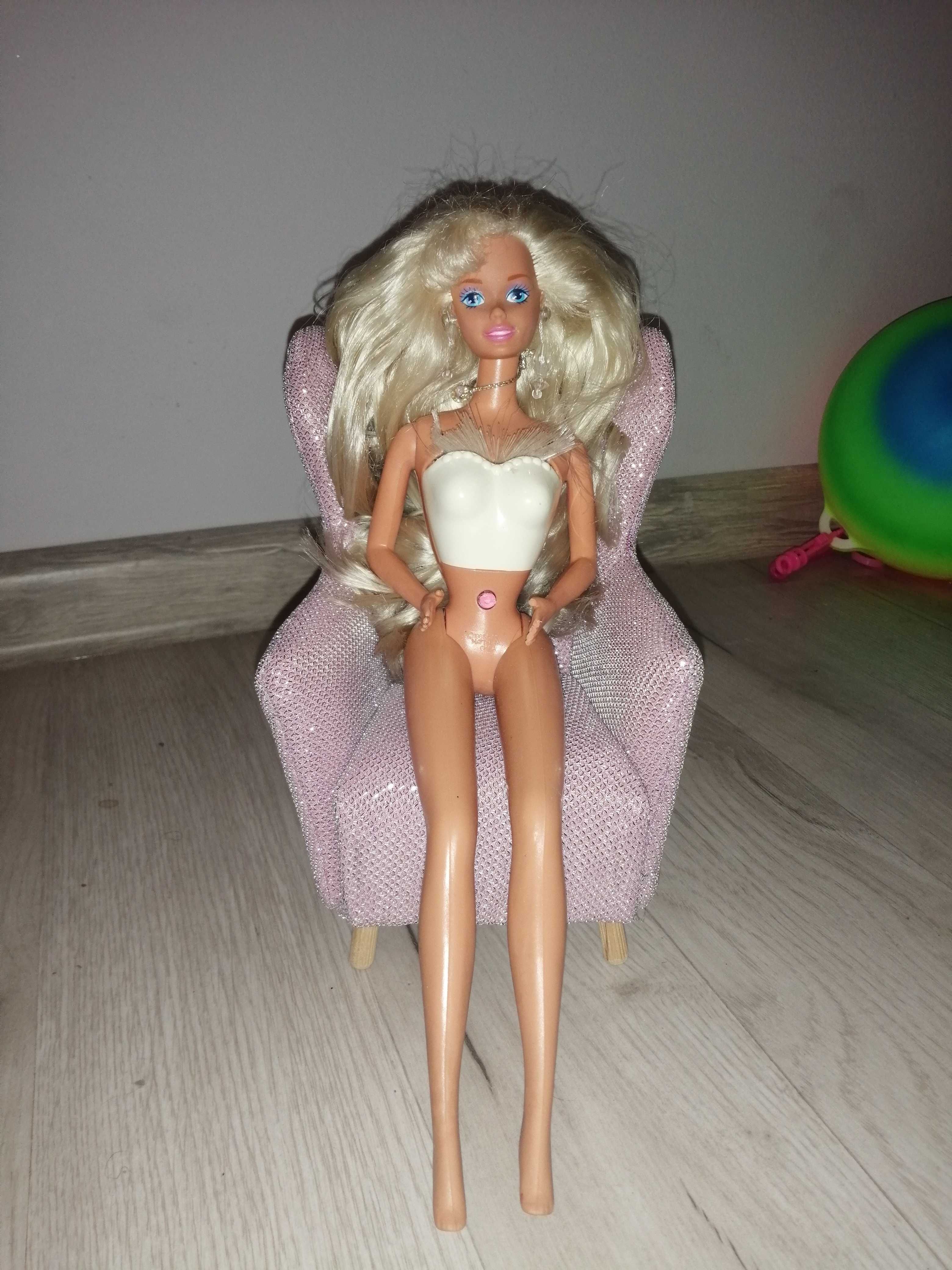 Lalki barbie, meble dla lalek, fotel