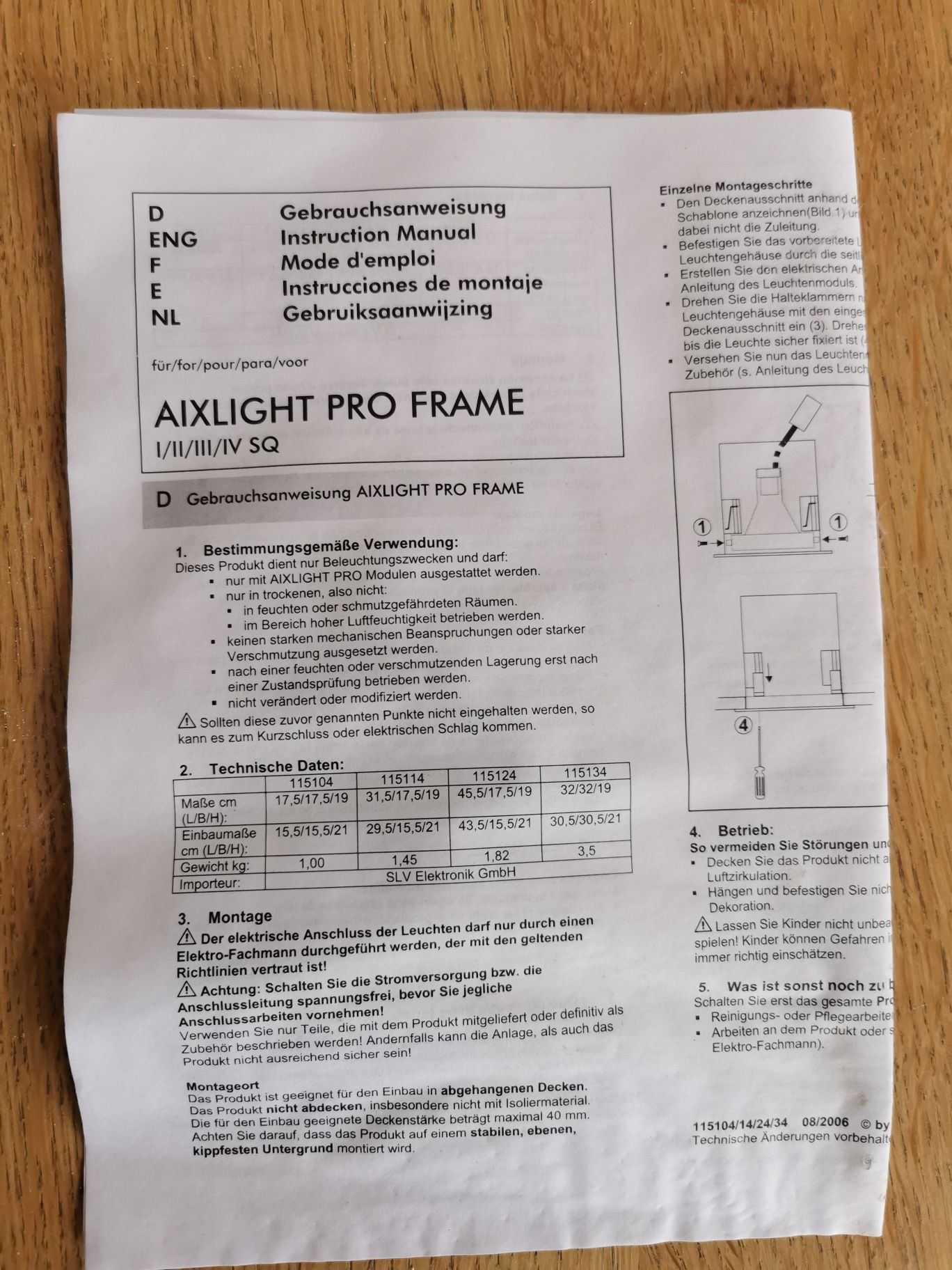 Puszka montażowa Aixlight Pro FRAME Spotlight