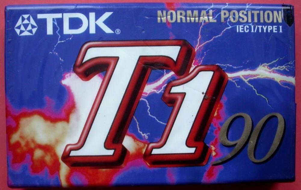 Аудиокассета TDK T1-90 новая