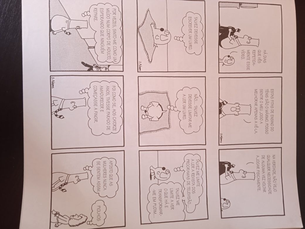 Rapem as Baleias, Dilbert, Scott Adams