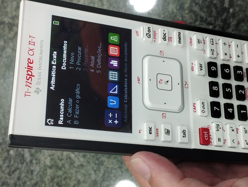 Calculadora Gráfica Texas Instruments TI-nspire CXII-T