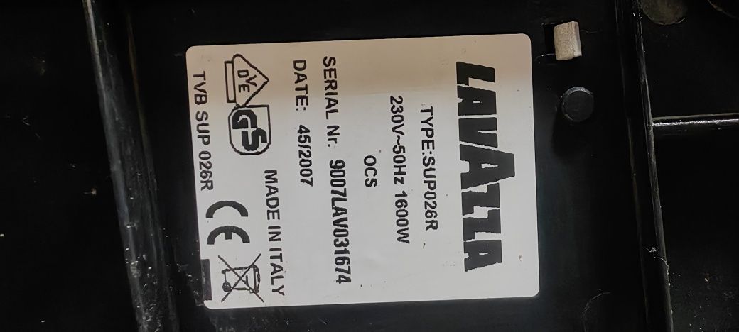 Капсульна кавова машина Lavazza Blue