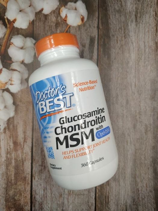 Doctor's Best Glucosamine Chondroitin MSM 120 240 360 лучше Ultimate