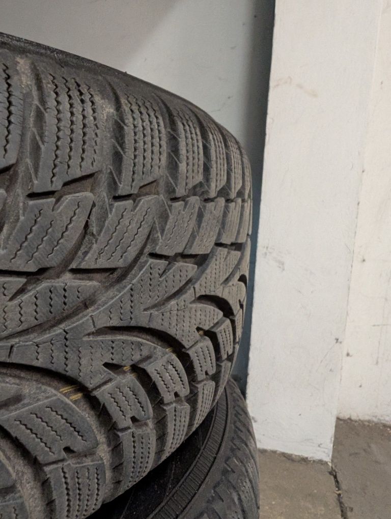 Koła, 4x opony zimowe, felgi stalowe, Nokian WR D3, 195 60 R15
