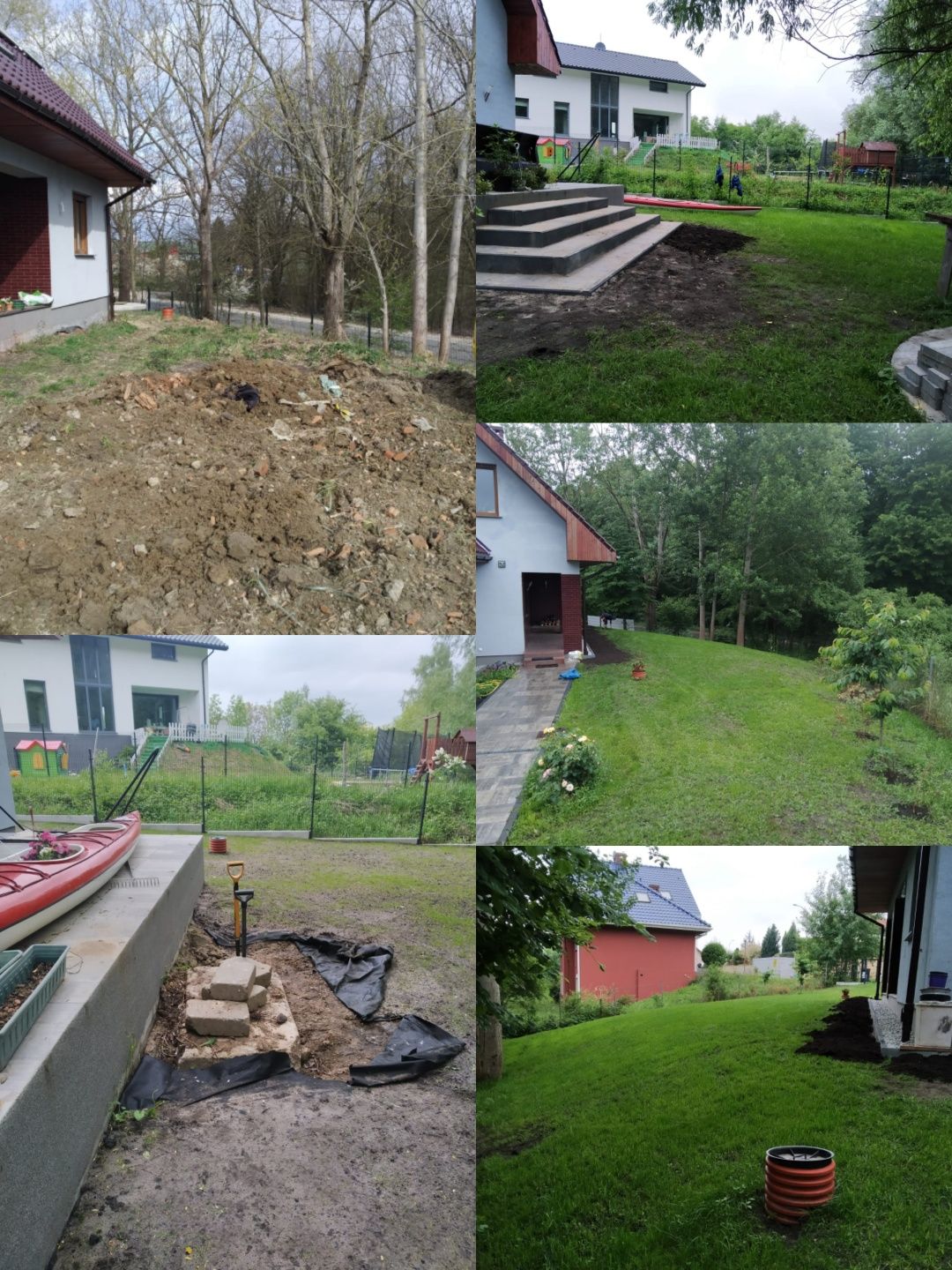 Usługi ogrodnicze, zakładanie, nawadnianie, tarasy, trawniki, ogrody