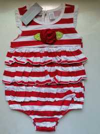 Боди-платье 1-2 года для девочки