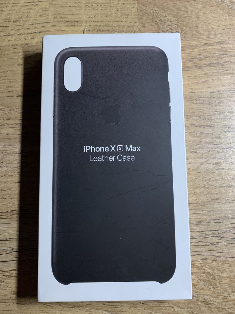 Oryginalne etui Leather Case Apple Iphone Xs Max z Magsafe