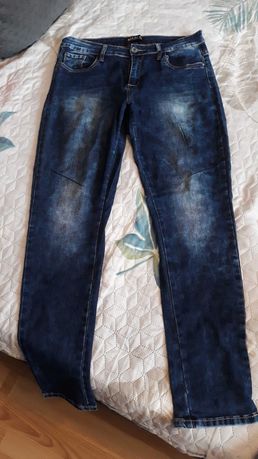 Spodnie jeansowe damskie 44
