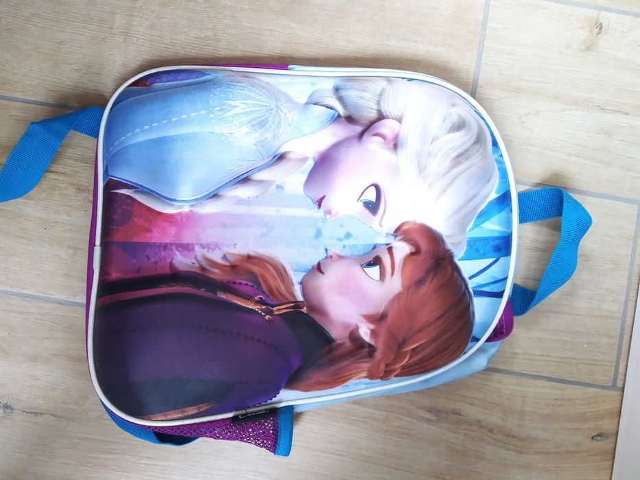 Trójwymiarowy plecak Kraina Lodu